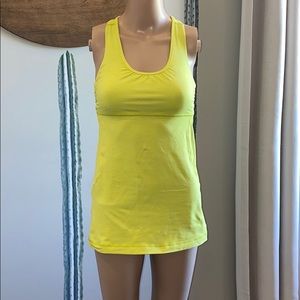 Lululemon Scrunched racer back tank top